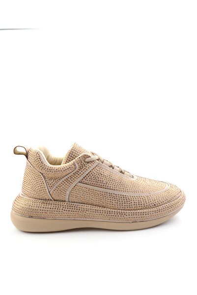 Bambi Bej Kadın Sneaker K01228091187
