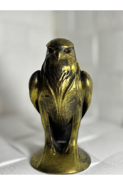 Dekoratif Kartal Biblo – Gold Eskitme Görünümlü