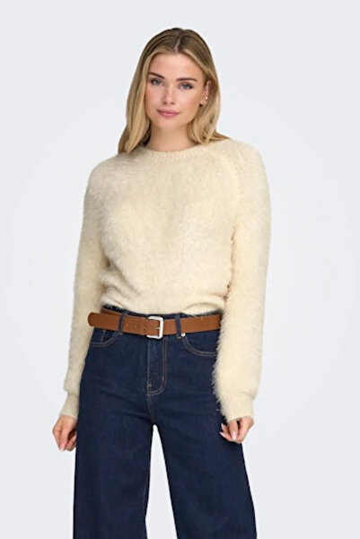 ONLY Women's Off-White Sweater 15350650