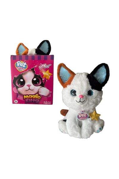 ADIRI SHOP Pisică - jucărie interactivă, cu baghetă magică, lumini și sunete,...