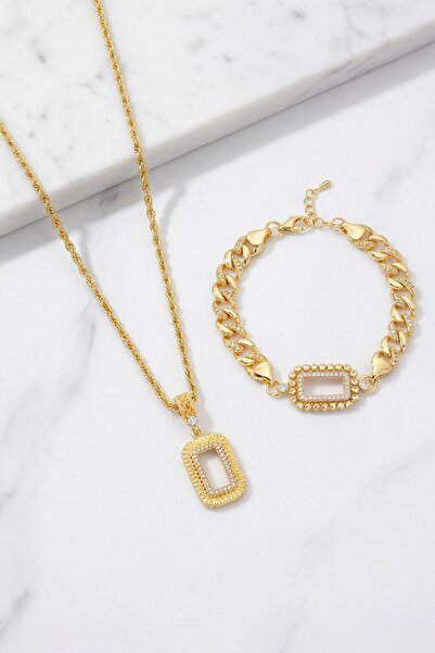 FerizZ Altın Kaplama Gram Çerçeve Kolye Ucu Ve Gram Çerçeve Figaro Model Bile...