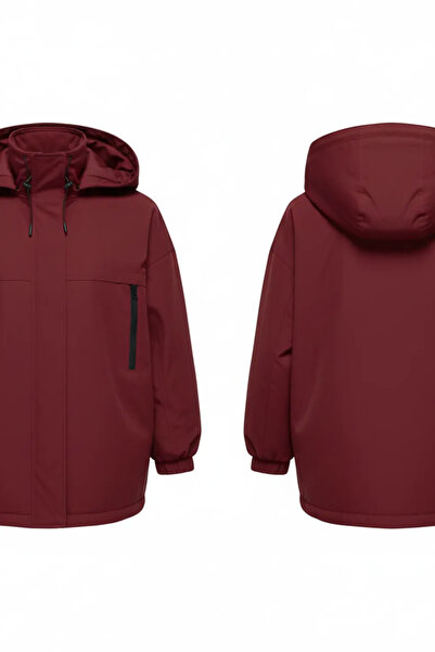 ONLY Women's Wine Red Coat 15349058