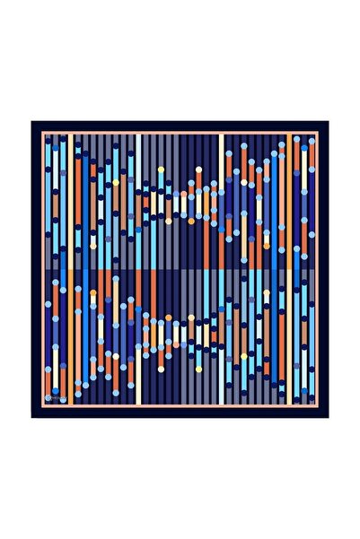 NESSCARF وشاح كارتر منقوش تويل