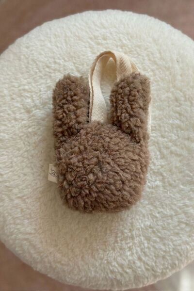 vivimade Bebek Emzik Askısı Bunny Kahverengi Klipsli
