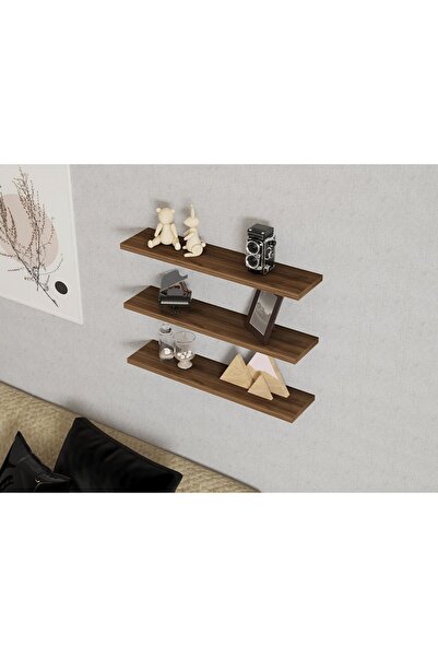 UnicUtil Rafturi perete, Refined Build, UnicUtil, 60 x 1 x 14 cm, Nuc