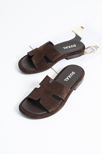 DUXAL SHOES Cordelia Women's Genuine Leather H-Band Slipper - Daily Stylish S...