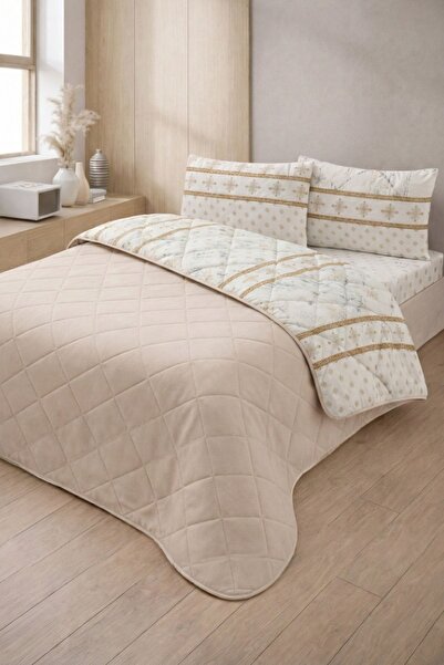 Formeya Set of Quilted Single Patterned Piqué - Bedspread 160X230 cm - 1 Piec...