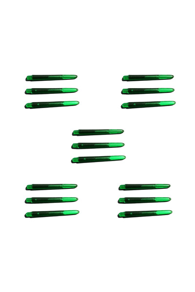 Özten 5 مجموعات (15 قطعة) من أعمدة السهام البولي كربوناتية مقاس 48 مم