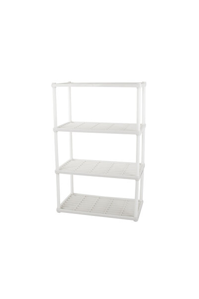 zola Shelving unit for bathroom/kitchen, 4 shelves. plastic, adjustable, 60x2...