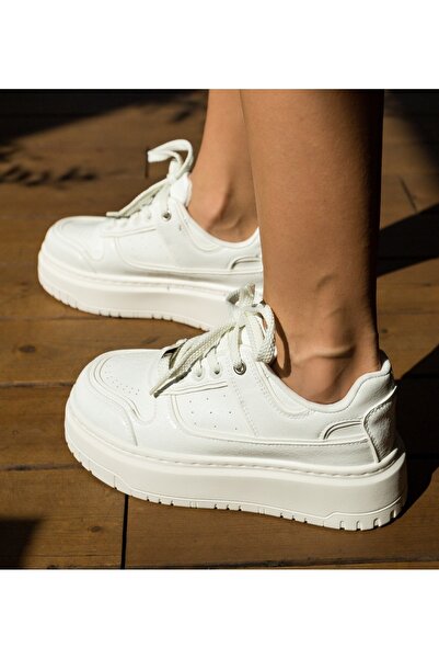 BENOTTİ Sneakerși Kline White pentru femei