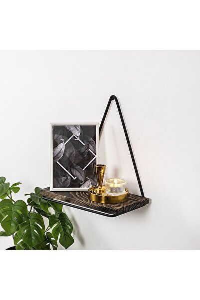 UnicUtil Raft perete, Modern Edge, UnicUtil, 27 x 28 x 15 cm, Negru Nuc Inchis