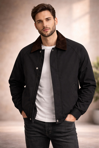 BOYS MANS Muški kaput Sezonsko i muška jakna Oversize kroj