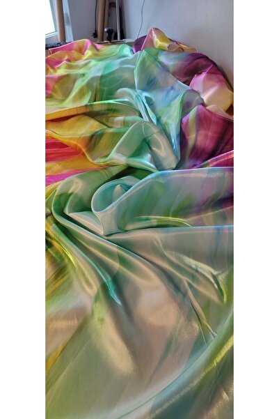 River Fabrics Janjanlı Printed Satin