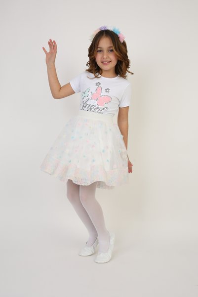 SEVİL GÖSTERİ & OKUL KIYAFETLERİ 23Rd April Show Outfit Girls Colorful Polka ...