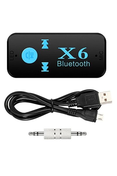 OEM Adaptor Bluetooth cu microfon, BT-X6, negru