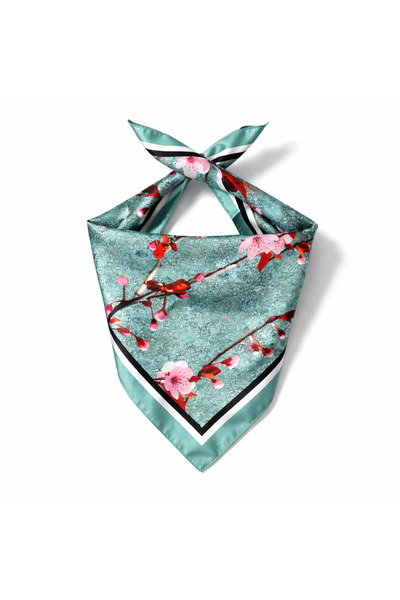 KUMSAL AKSESUAR Desen Fular Bandana 50x50cm