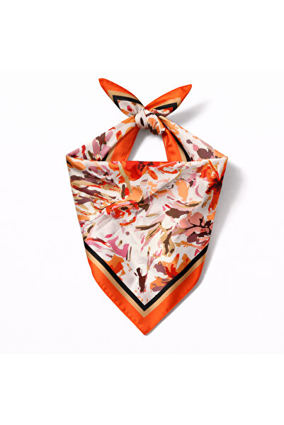 KUMSAL AKSESUAR Desen Fular Bandana 50x50cm