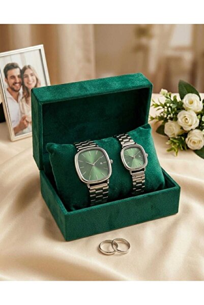 Valetta Bijuteri Sevgili Kombin Kadın & Erkek Kol Saati