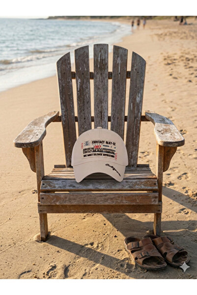 PIECE SIGNATURE Washed Gabardine Denim Sun Hat, Adjustable Belt Buckled , Cot...