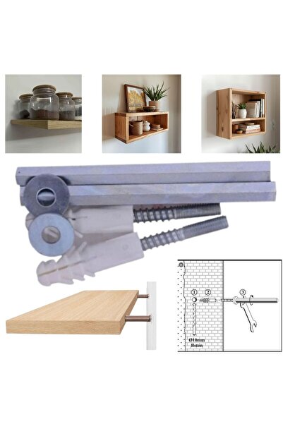 Edn Gizli Raf Tutucu 10 mm