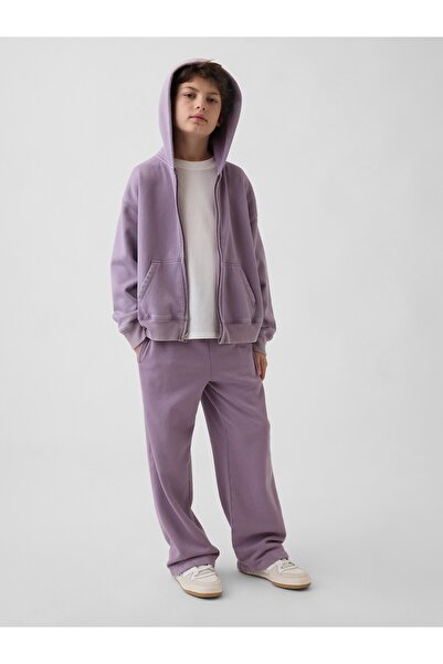 GAP Erkek Çocuk Mor VintageSoft Relaxed Pantolon