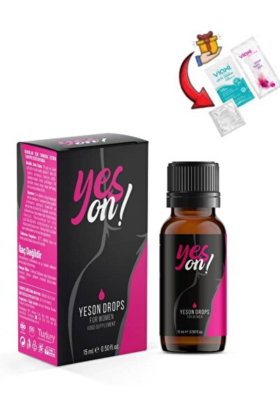 Viaxi Kadın İçin Uyarıcı Damla Yeson Magic Drops 15 ml-Prezervatif/Jel/Genita...