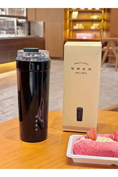 Origial SMEG 550ml Stainless Steel Tumbler - Premium 316 Food-Grade Vacuum In...