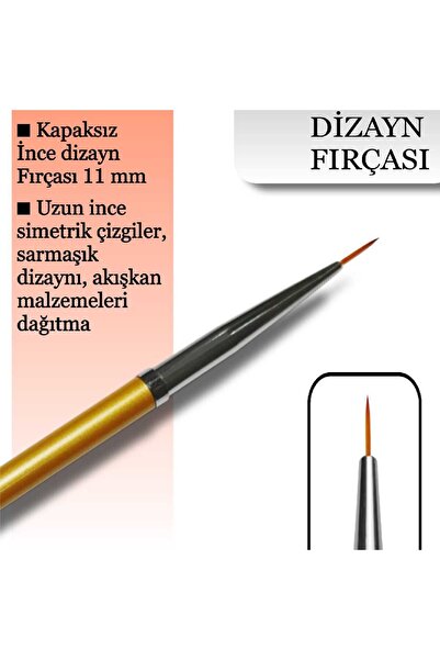ECLAT PROTEZ TIRNAK JEL /DİZAYN FIRÇASI