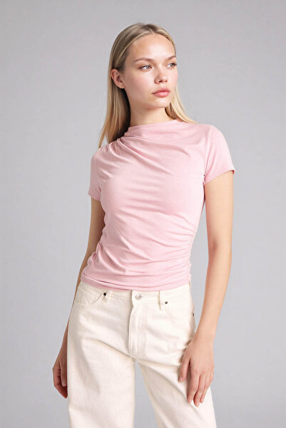 DeFacto Slim Fit Kayık Yaka Tişört E7016AX26SP