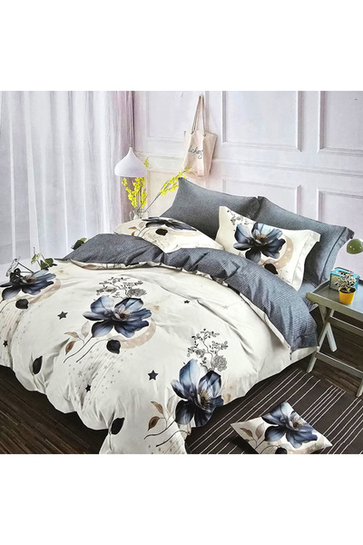 Pucioasa Double bed Duvet Cover Set , Finet YoYo, 6 pieces, DREAM-2063