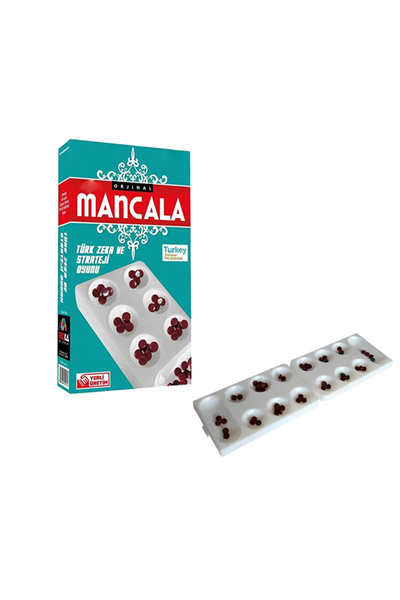 eneci TÜRK ZEKA VE STRATEJİ OYUNU PLASTİK MANGALA MANCALA