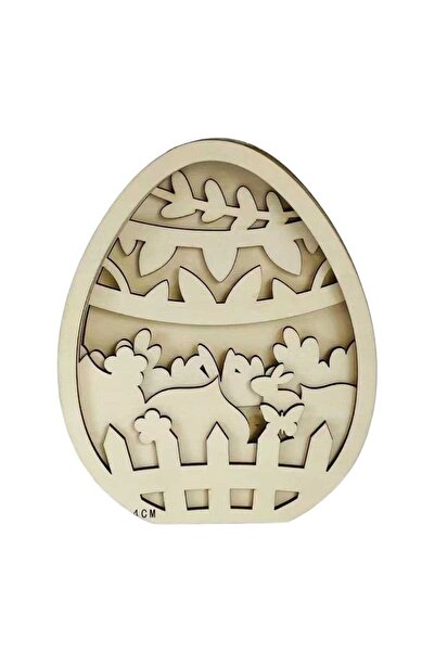 decotoys Figurina lemn ou de paste 3D