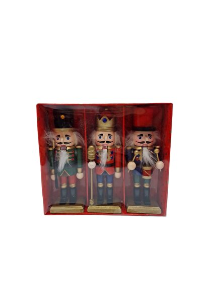 decotoys Soldat din lemn 3/set