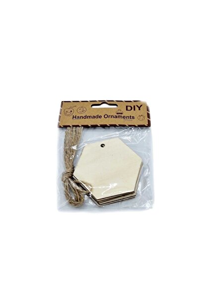 decotoys Tablita mesaj 5/set hexagonala