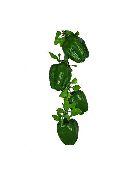 decotoys ardei gras verde decor pe funie