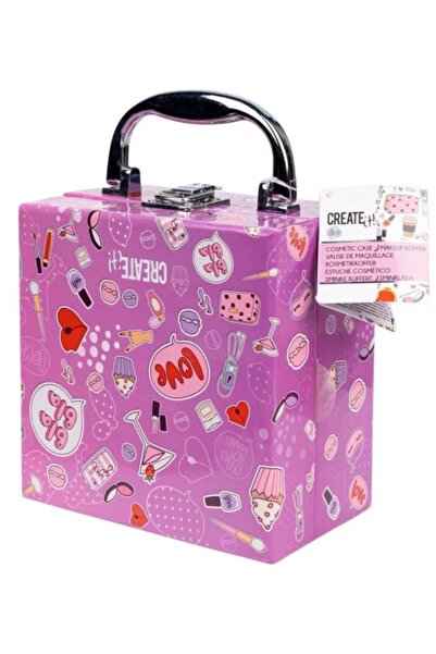 Create It Trusa de machiaj pentru fetite in cutie de depozitare Create It!