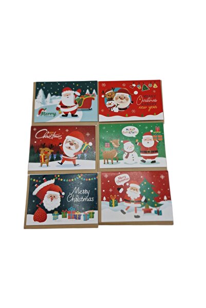 decotoys Felicitare de Craciun 90/set