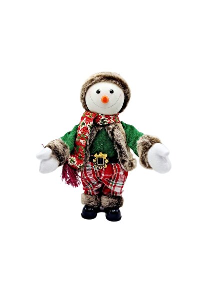 decotoys Om zăpadă muzical 40cm