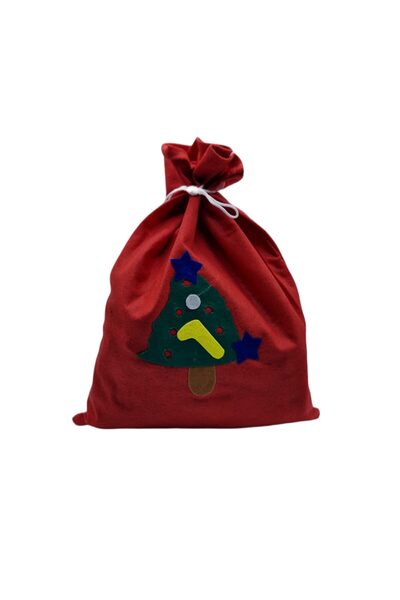 decotoys Sac pentru cadouri brad