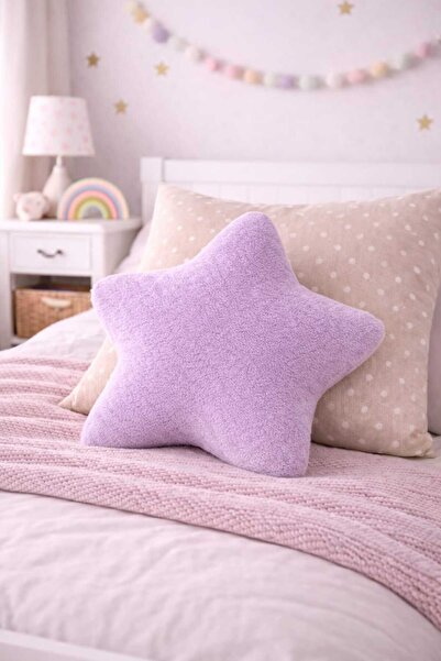 CHIZGY وسادة نجمة مزخرفة فليس ويلسوفت وبري حشوة ناعمة حديثة وسادة