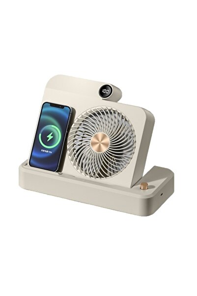 Avaleea Ventilator 2in1, Functie Incarcare Telefon Wireless, 100 Trepte de Vi...
