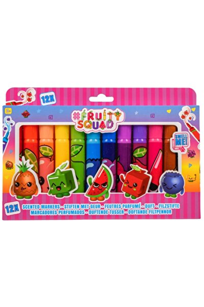Create It Set 12 carioci parfumate, Fruity Squad, Multicolor