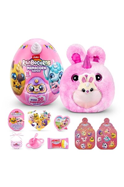 OEM Jucarie de plus surpriza, Rainbocorns, Mamacorn, 30 surprize