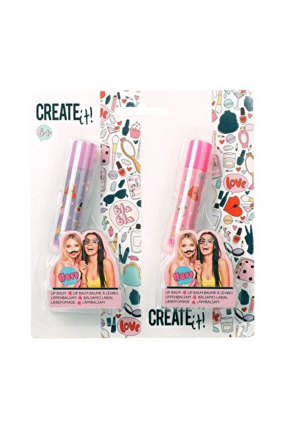 Create It Set 2 balsamuri de buze pentru fetite Create It!