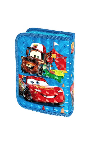 CARS School textile pencil case, 1 compartment, Cars, Multicolor, 21 cm