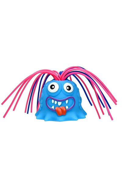 Van Manen Jucarie interactiva, Monstru cu par care tipa, 6 sunete, 8 cm, Alba...