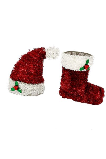 decotoys Ornament din beteala 2/set