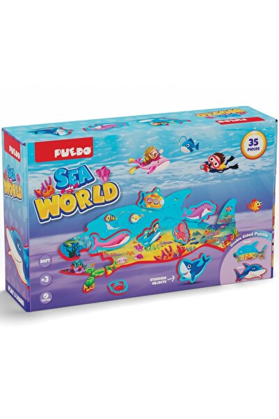 OEM Marine World Puzzle, 35 pieces, 3+ years, Multicolor