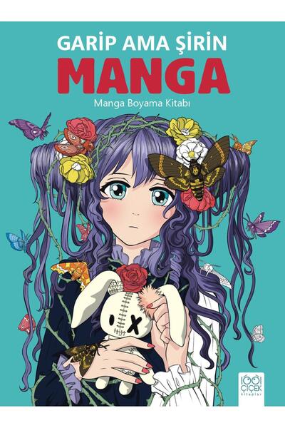 Timaş Yayınları Strange but Cute Manga - Manga Coloring Book