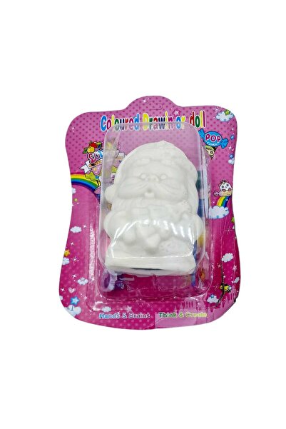 decotoys Figurina din plastic de pictat Mos Craciun